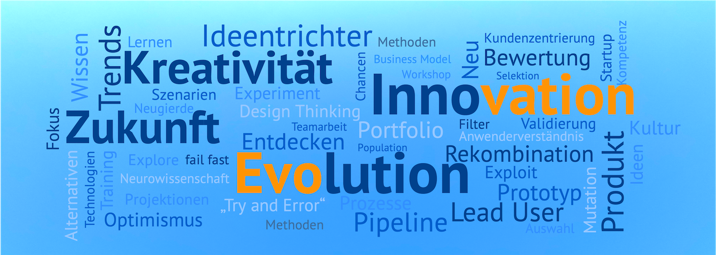 Evovation-Wortwolke